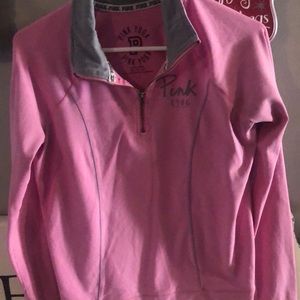 PINK half zip